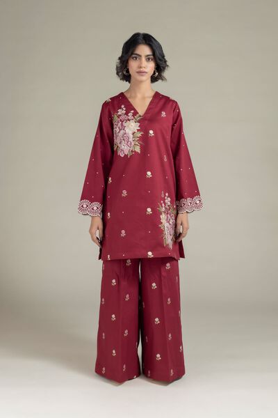 Embroidered | Textured Cotton | Kurta | GBP 30.00
