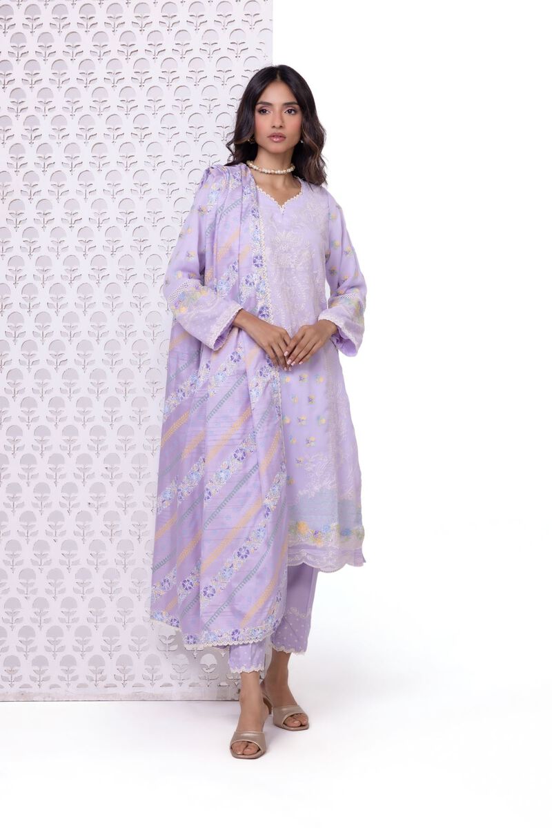 Embroidered | Polyester Crinkle Chiffon | Kurta | GBP 19.50