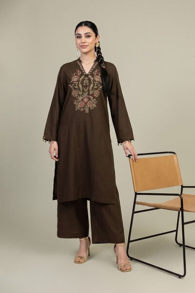 Embroidered | Raw Silk | Silk Solid Pants | GBP 30.00