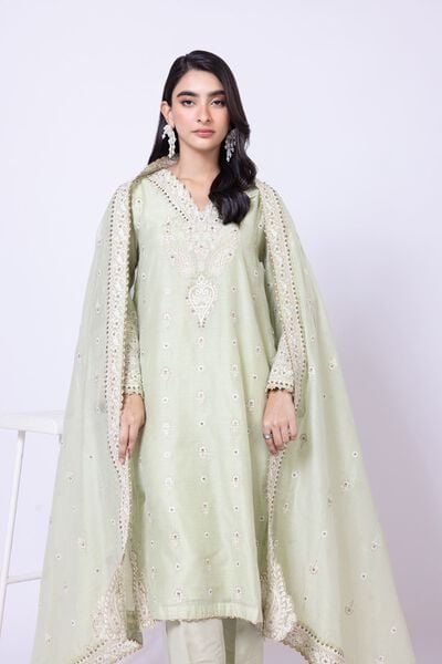 Embroidered | Viscose Polyester Net | Kurta | GBP 30.00
