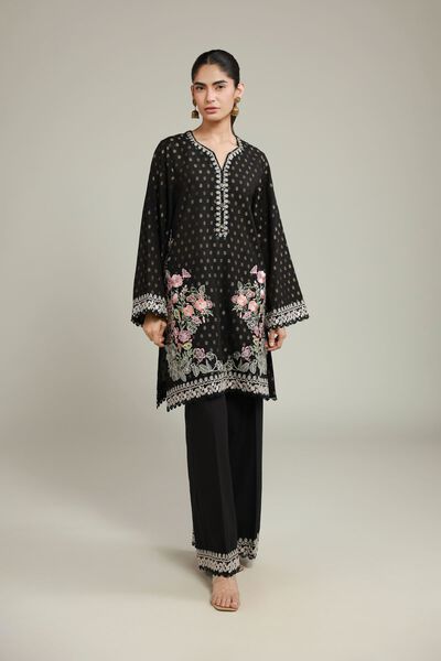 Embroidered | Jacquard | Fabrics 2 Piece | Top and Bottom | GBP 20.00