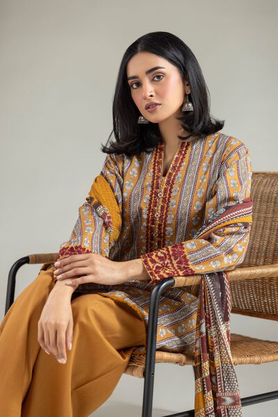 Embroidered | Lawn | Lawn 3-Piece Set | GBP 50.00