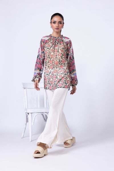 Printed | Georgette Chiffon | Blouse | GBP 7.50