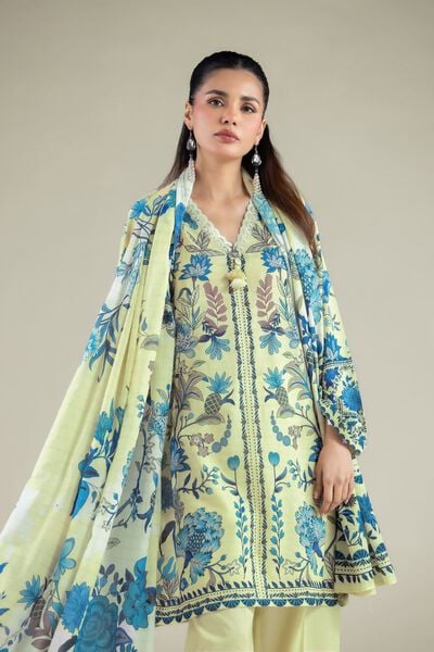 Embroidered | Messuri | Floral Tailored 3-Piece | GBP 55.00