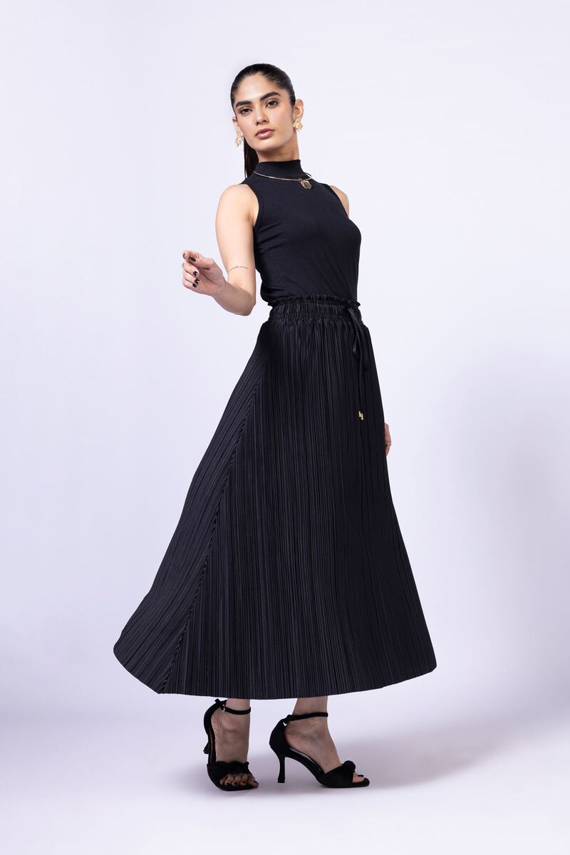 Dyed | Pleated Georgette | Skirt | GBP 6.00