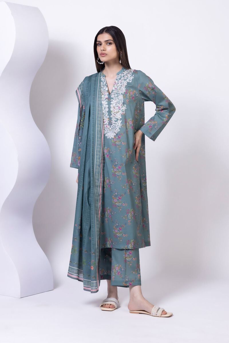Embroidered | Cambric | Kurta | GBP 12.50