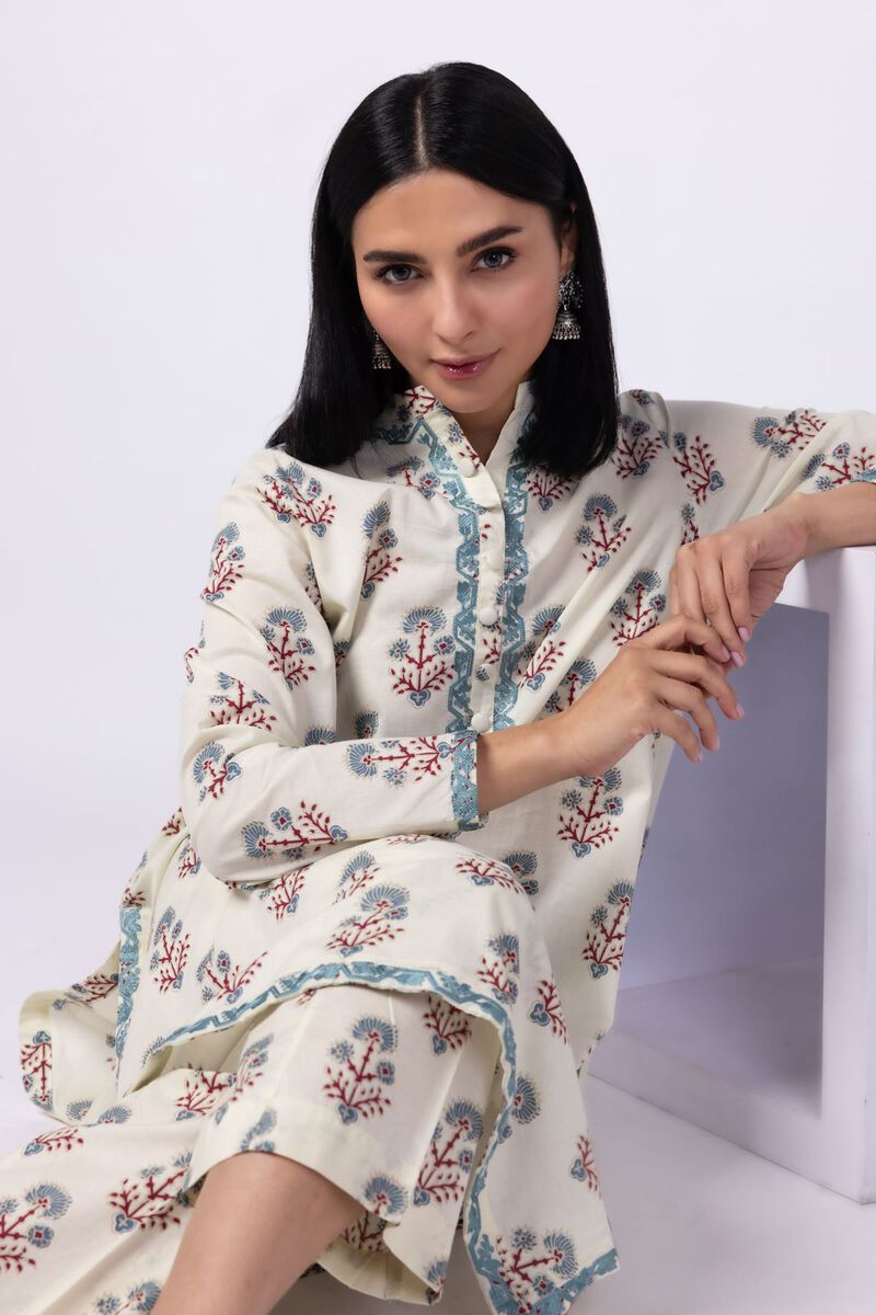 Embroidered | Cambric | Kurta | GBP 10.00