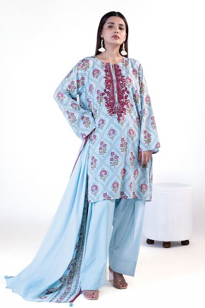 Embroidered | Lawn | Fabrics 3 Piece | GBP 10.50