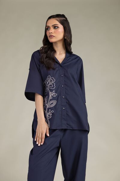 Embroidered | Poplin | Blouse | GBP 25.00