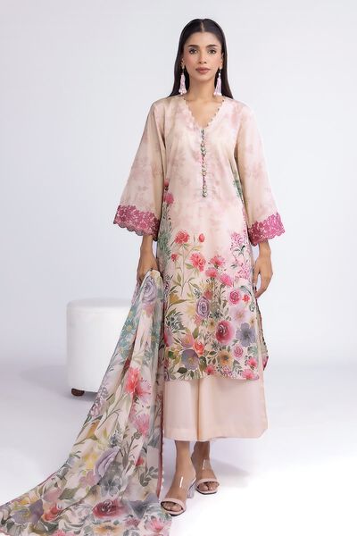 Embroidered | Lawn | Fabrics 3 Piece | GBP 17.50
