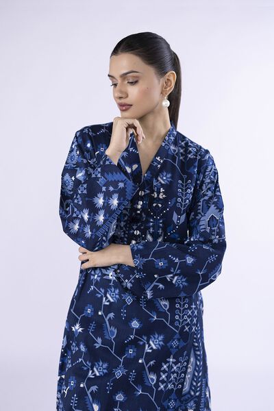 Printed | Crosshatch Poplin | Kurta | GBP 20.00