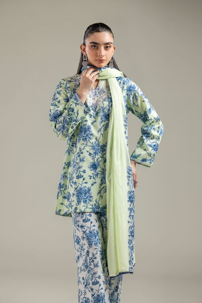 Embroidered | Cotton Dobby | Short Cotton Kurta | GBP 12.50
