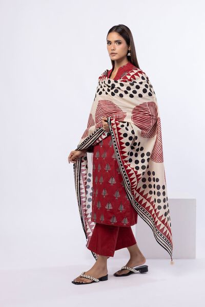 Printed | Slub Lawn | Dupatta | GBP 12.00