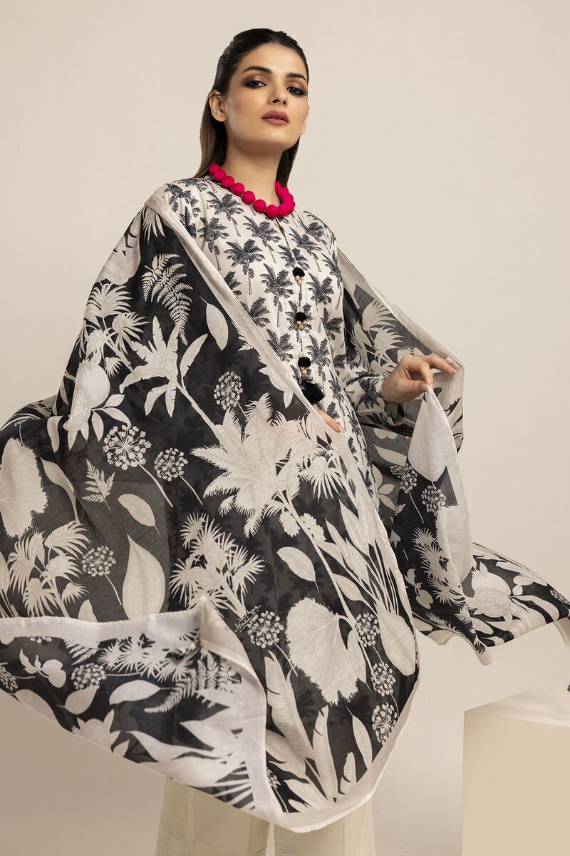 Printed | Cambric | Fabrics 3 Piece | null