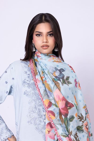 Printed | Mesuri Jacquard | Dupatta | GBP 8.50