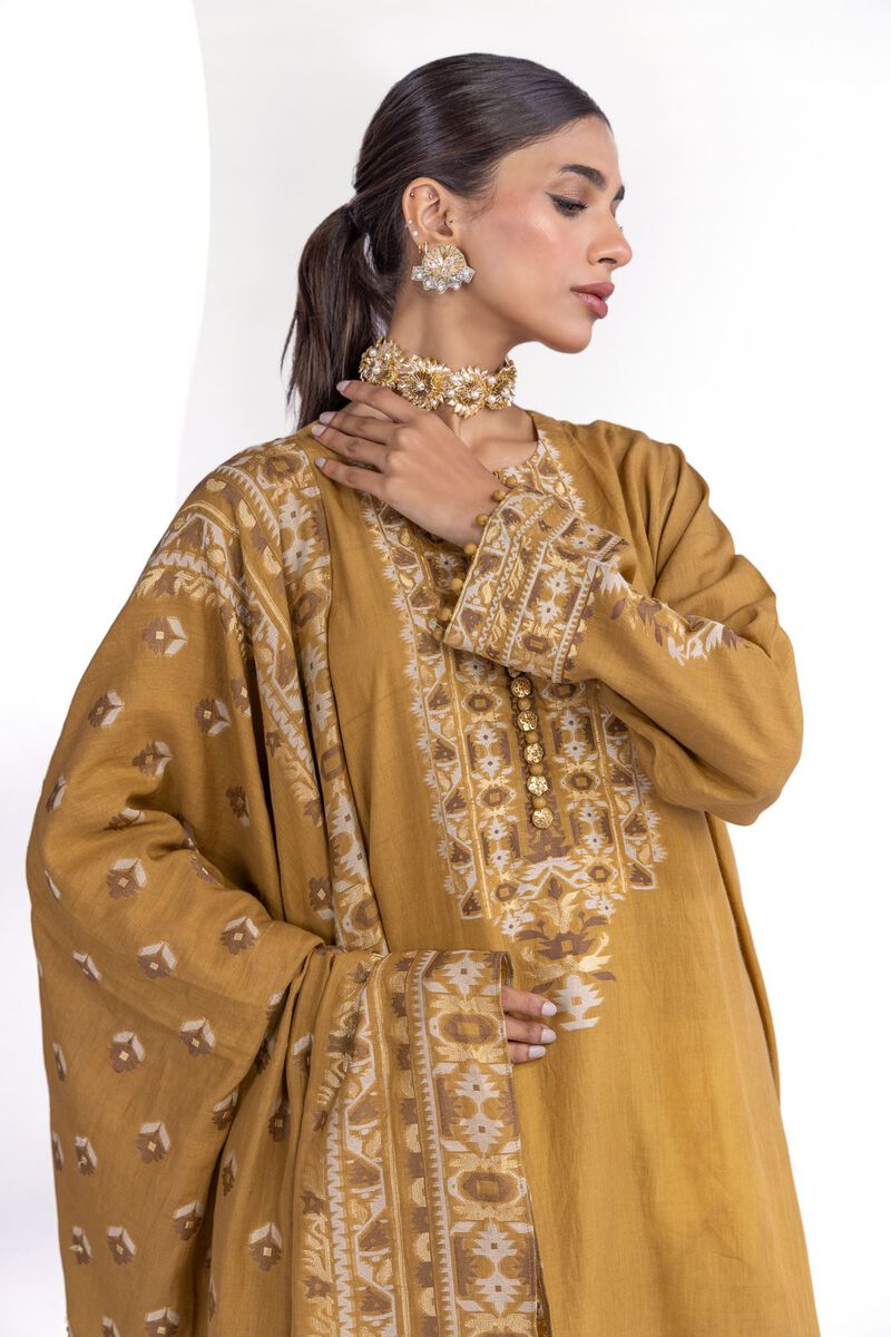 Dyed | Jacquard | Fabrics 3 Piece | GBP 25.00