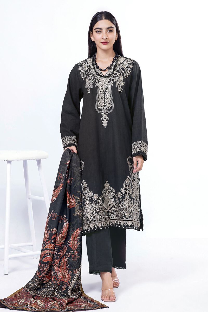 Embroidered | Khaddar | Fabrics 3 Piece | null