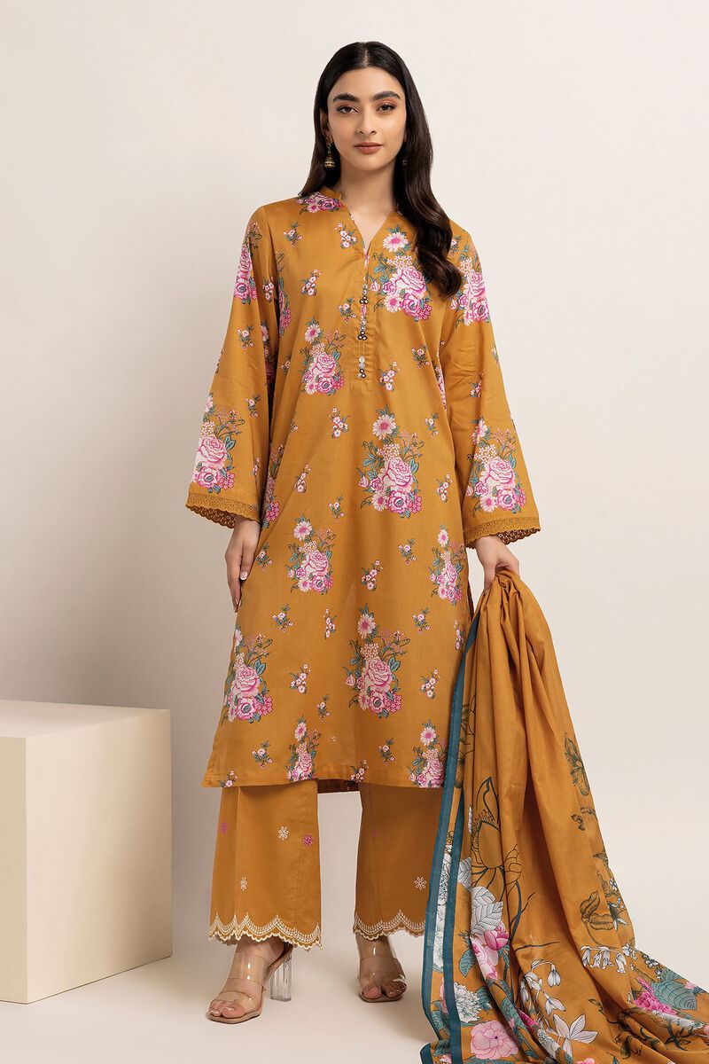 Embroidered | Lawn | Fabrics 3 Piece | null