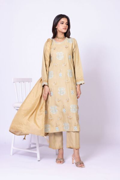 Embroidered | Raw Silk | Kurta | GBP 15.00