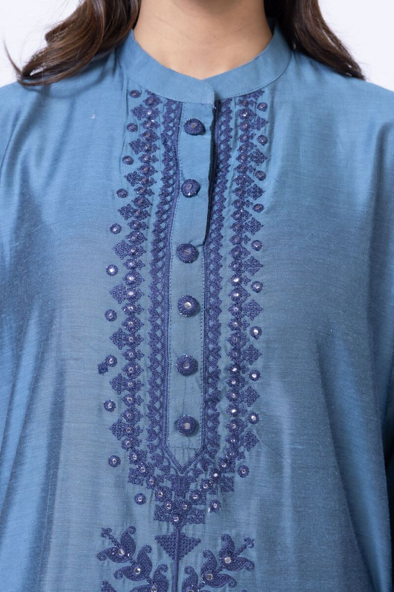 Embroidered | Raw Silk | Kurta | GBP 19.50