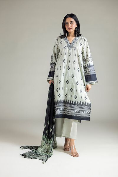 Embroidered | Lawn | Fabrics 3 Piece | GBP 17.50