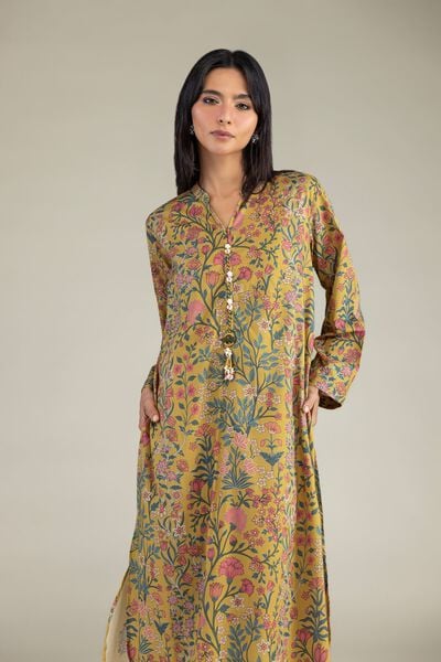 Printed | Cambric | Floral Longline Kurta | GBP 30.00