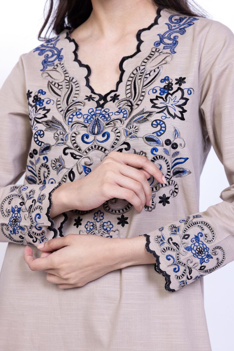Embroidered | Khaddar | Kurta | null