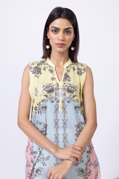 Embroidered | Crosshatch Poplin | Kurta | GBP 12.50