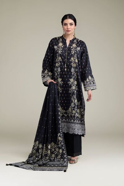 Printed | Jacquard | Fabrics 3 Piece | GBP 45.00
