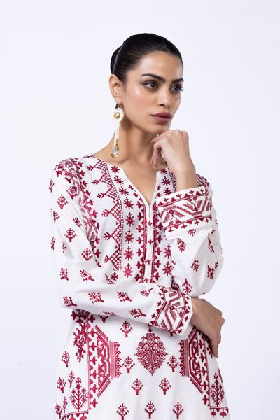 Embroidered | Raw Silk | Kurta | GBP 40.00