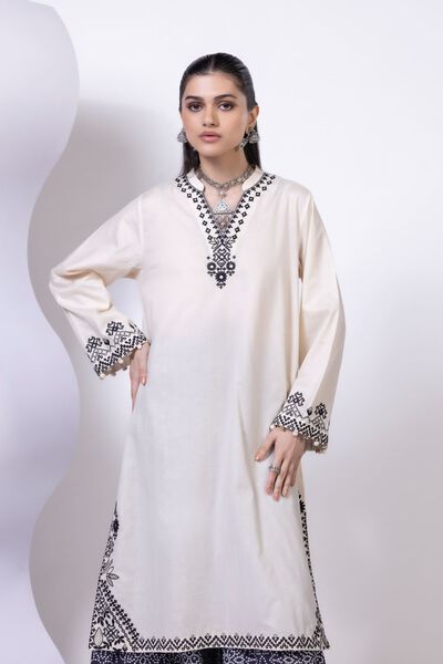Embroidered | Cotton Dobby | Kurta | GBP 40.00