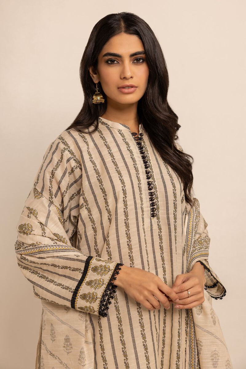 Printed | Khaddar | Fabrics 3 Piece | null