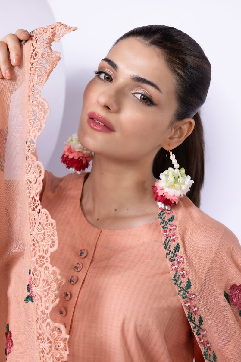 Embroidered | Viscose Polyester Net | Dupatta | GBP 35.00