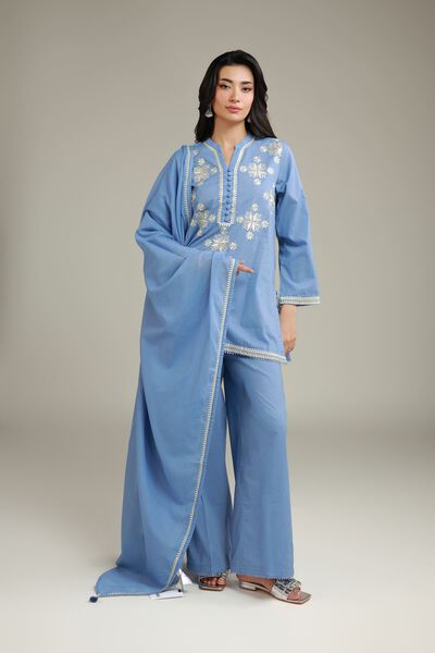 Embroidered | Cambric | Cambric Summer Pants | GBP 20.00