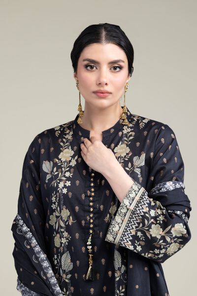 Printed | Jacquard | Fabrics 3 Piece | GBP 45.00