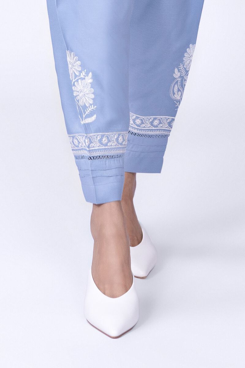 Embroidered | Russian Raw Silk | Shalwar | GBP 7.50
