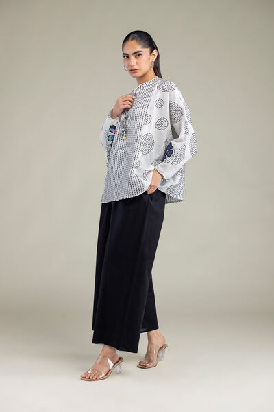 Dyed | Cambric | Black Cambric Trousers | GBP 12.50