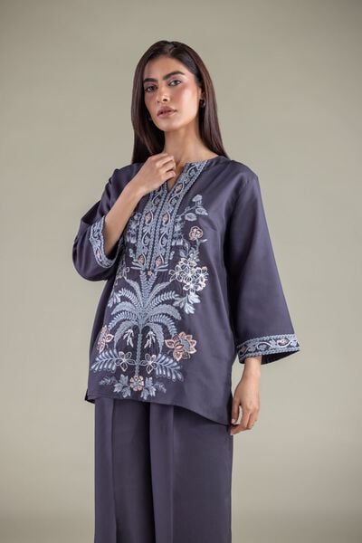 Embroidered | Textured Weave | Tunic | GBP 30.00