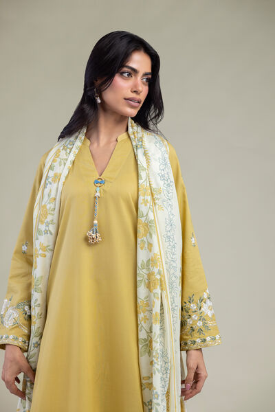 Embroidered | Lawn | Floral Cambric Dupatta | GBP 25.00