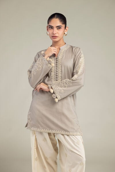 Embroidered | Cotton Dobby | Cotton Dobby Kurta | GBP 40.00