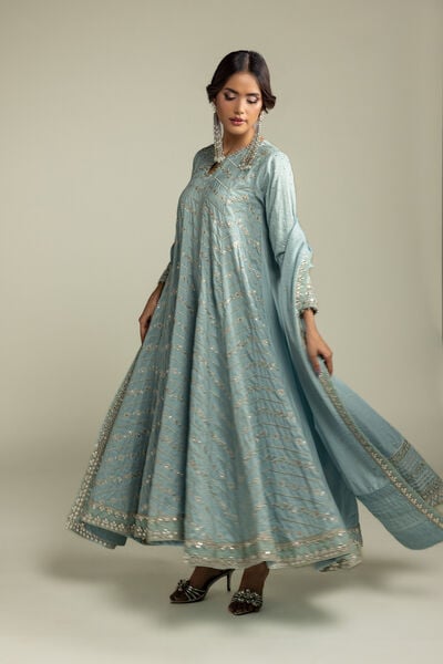 Embroidered | Raw Silk | Tailored 3 Piece | GBP 185.00