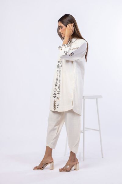 Dyed | Crosshatch Poplin | Pants | GBP 12.00