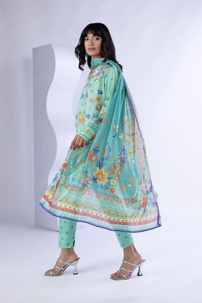 Printed | Light Thai Silk | Dupatta | GBP 20.00