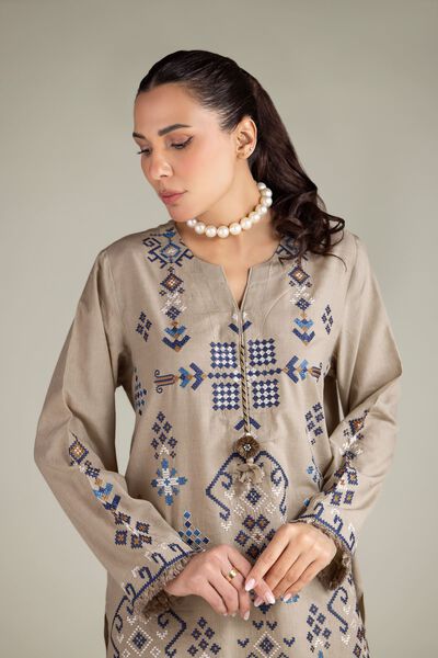 Embroidered | Cambric | Fabrics 2 Piece | Top and Bottom | GBP 25.00