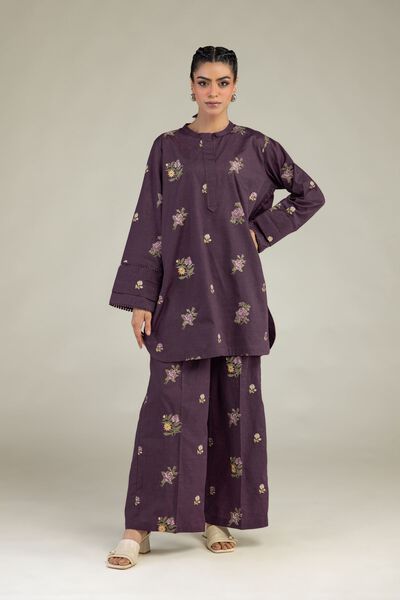Embroidered | Cotton Dobby | Cotton Dobby Pants | GBP 30.00