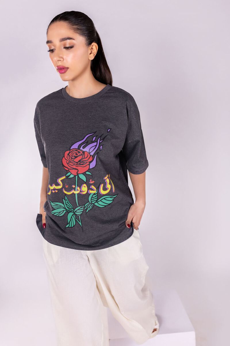Printed | Cotton Jersey | T-shirt | null