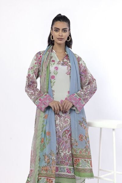 Embroidered | Lawn | Fabrics 3 Piece | GBP 17.50