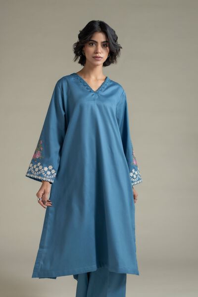 Embroidered | Textured Cotton | Kurta | GBP 7.50