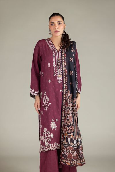 Embroidered | Broshia | Tailored 3 Piece | GBP 70.00