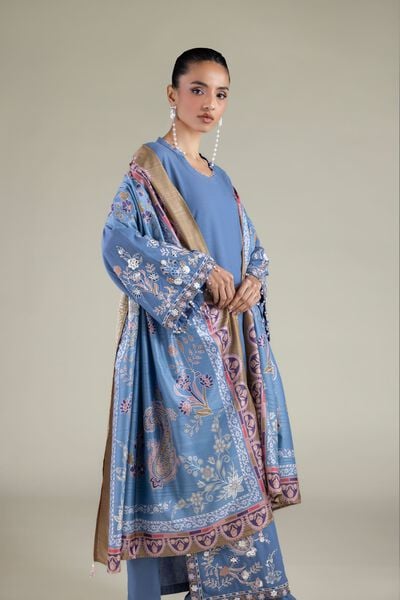 Embroidered | Polyester Silk | Dupatta | GBP 25.00